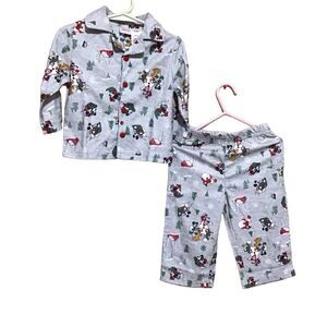 Disney Winter Toddler Pajama Pant Set 18M